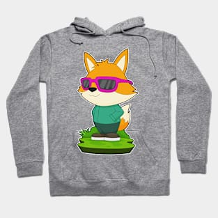 Fox Sunglasses Hoodie